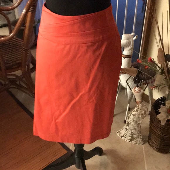 NWOT Monroe & Main Orange Sleeves 2-Pc Cotton Suit - Picture 6 of 8